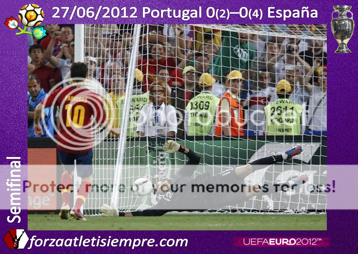 PORTUGAL 0 (2) - ESPAÑA 0 (4) - España no baja del paraíso 196Copiar